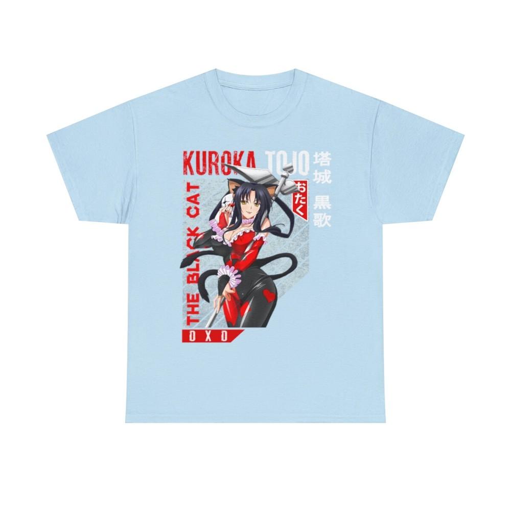 High School Dxd Kuroka Toujou Tshirt Aesthetic Sexy Waifu Anime Girl All Size M