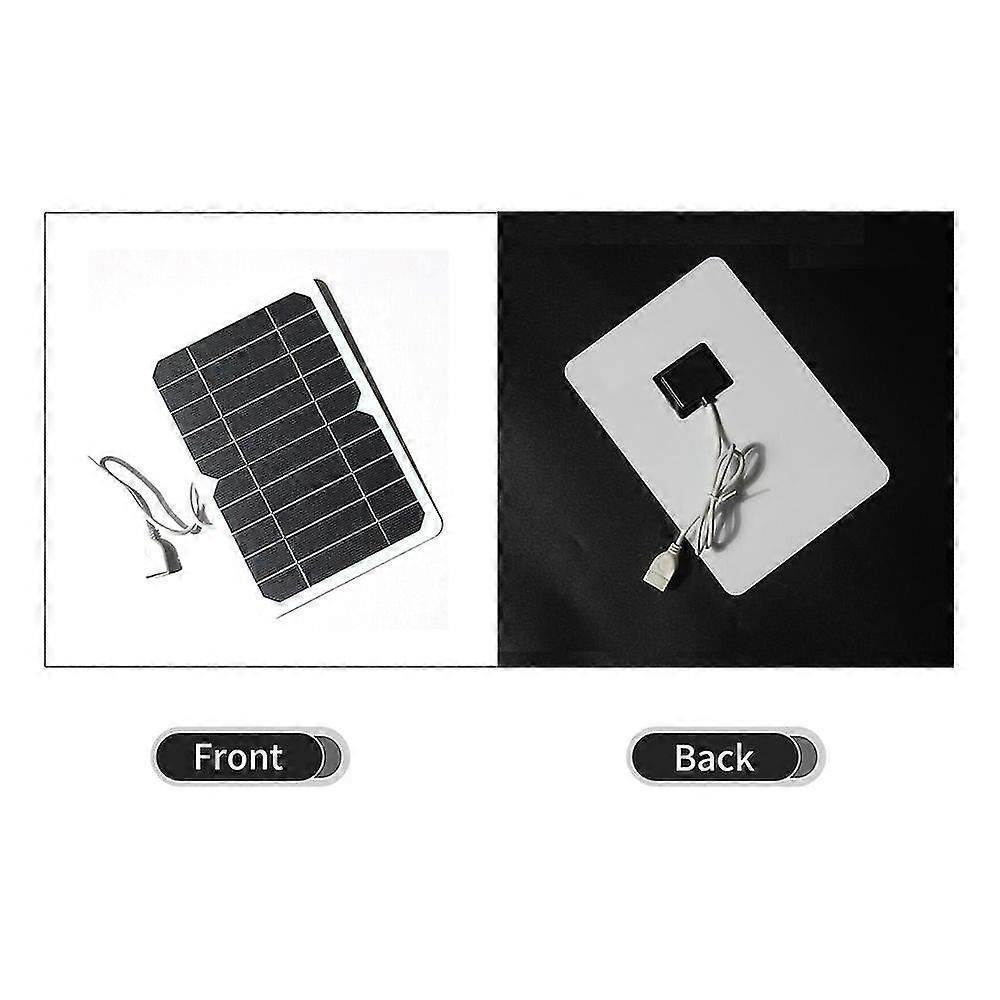 5w 5v Small Solar Panel With Monocrystalline Silicon Usb