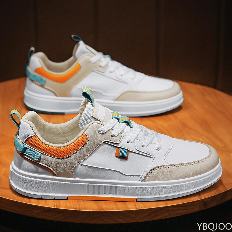 2024 Módní Pánské Tenisky Bílé Tenisky Sportovní Obuv Ležérní Ploché Boty Vysoká Kvalita Pánská Obuv Zapatos Deportivos Velikost 39-44