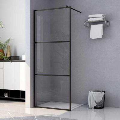 Vidaxl Shower Wall, Transparent Esg Glass, 115 X 195 Cm
