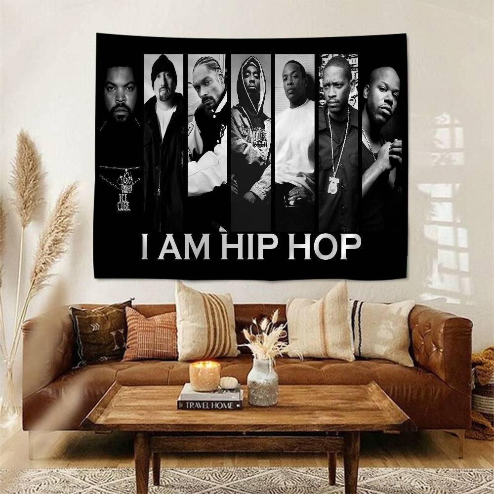 2PAC Tupac 3D Printed Cartoon Tapestry Wall Hanging Decoration Household Home Decor