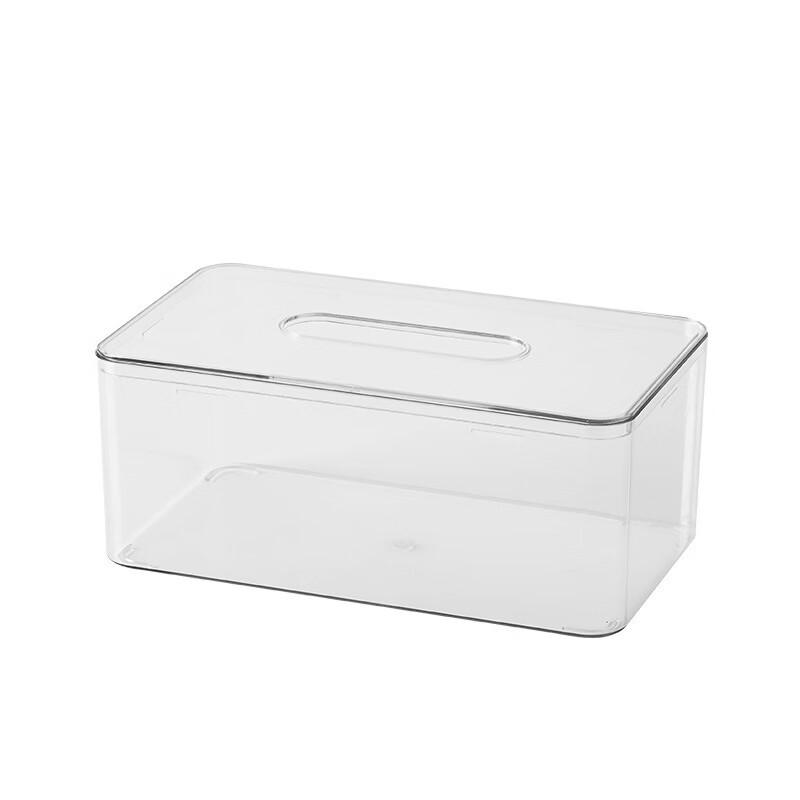 Przezroczyste Pudełko na Chusteczki z Przegródkami