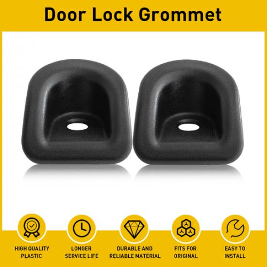 Driver & Passenger Side Door Panel Trim Lock Knob Grommet Fit Ford Mustang 05-14