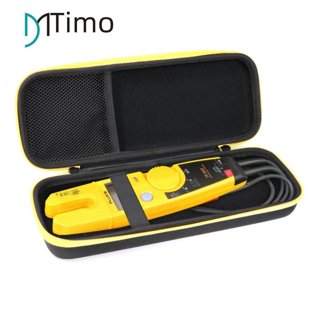 Portable Shockproof Storage Bag for Fluke T5-1000/T5-600 Clamp Meter