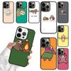 Cute Sloth Animals Phone Case for iPhone 17 Air 16 15 14 12 13 PLUS 11 PRO MAX Back Fundas coque Cover Shell