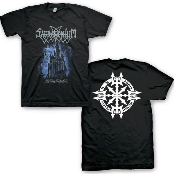 Sacramentum Double Sided T-shirt - Far Away From The Sun Design