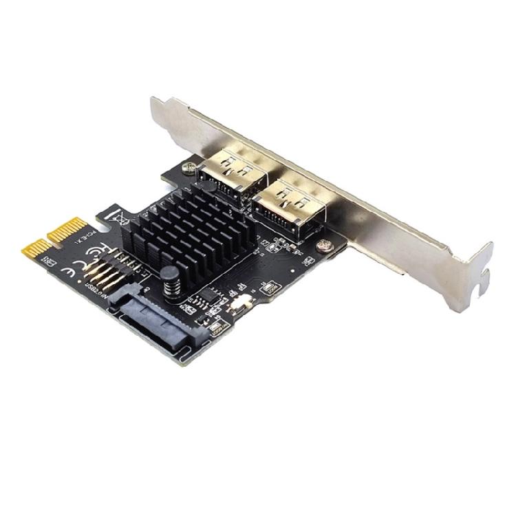 pci e to Power eSATA USB Expansion Card Support WINXP/WIN7/8/10/11/LINUX