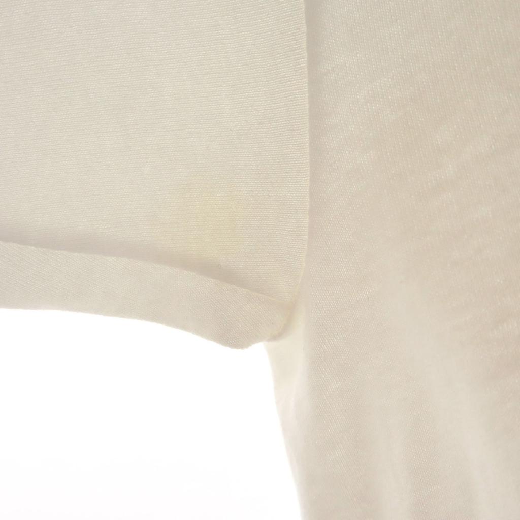 Anvil Made In USA Short Sleeve T-shirt L White Plain Men's Used