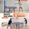 Tischtennisplatte Faltbare Tischtennis-Spieltisch Indoor mit Klemmennetz