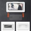 Upgraded Shower Phone Holder Waterproof Case Support Touching Screen,Wall Mount Shelf in Bathroom Bathtub