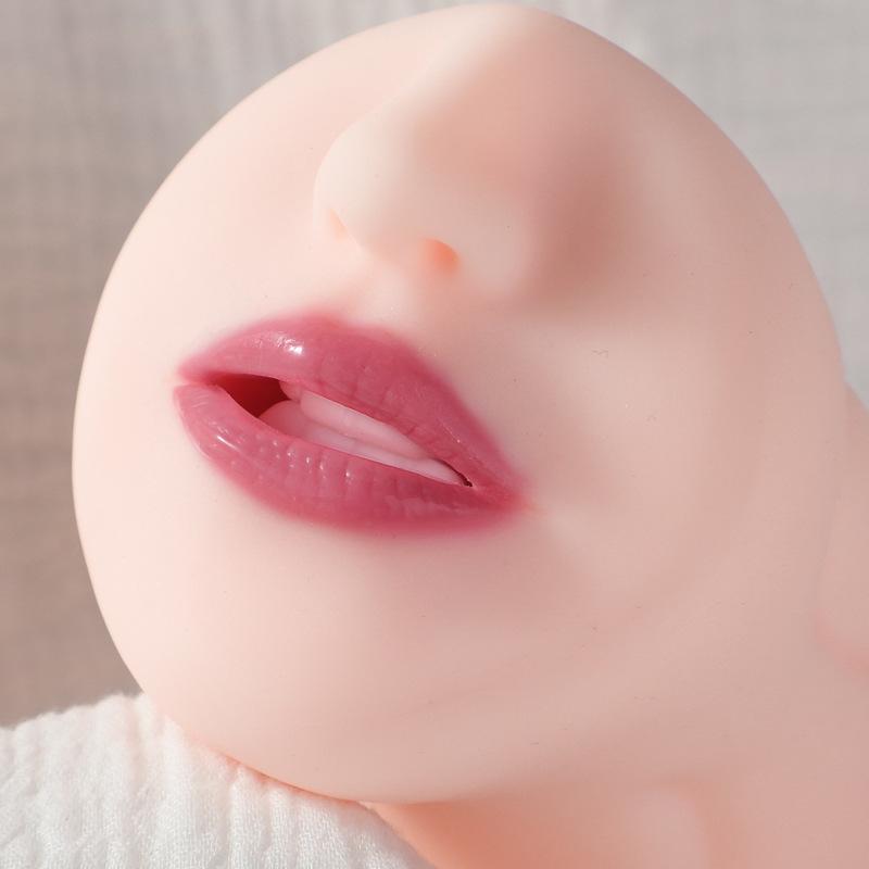 Men's Masturbation Cup Deep Throat Soft Tongue Oral Sex Erotic Adult Sex Toys