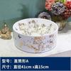 Art Ceramic Washbasin Bathroom Sink Lavatory Sink Ceramic Countertop Wash Basin Bathroom Vessel Sink Bowl for Vanity Top