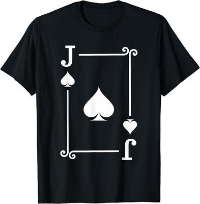 Playing Cards Costume Jack Card Spades Jack Card Unisex T-Shirt