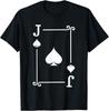 Playing Cards Costume Jack Card Spades Jack Card Unisex T-Shirt Unisex T-Shirt