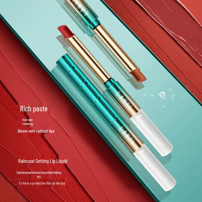 Lan Yi Yin Ji Waterproof Color-Locking Lipstick: Anti-Fade, Non-Transfer, Influencer-Approved Lip Protection