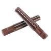 2PCS grobe feine Morsekegel Reibahle Handreibahle aus Hartstahl mit geradem Schaft(MT4# )