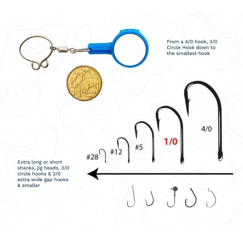 Fishing Knot Tying Tool, Fishing Accessories for Tying Line To Hooks,Carp & Fly Fishing, Cover Hook On Fishing Rod, Fishing Gifts for Men