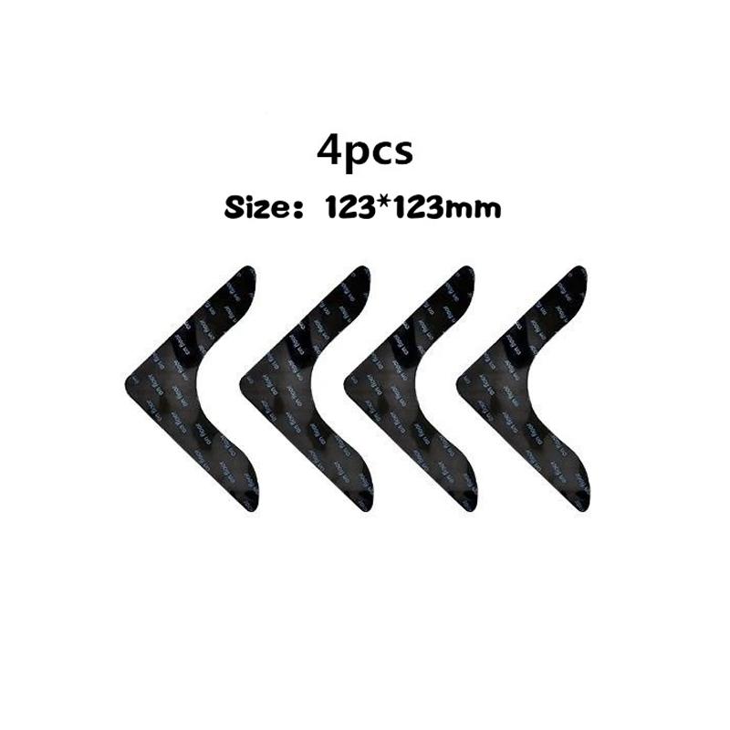 4/8pcs Triangular Carpet Anti Slip Stickers for Tile Floor Carpet Corner Pads Washable and Reusable Nano Anti Slip Fixed Pads