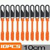 5pcs Heavy-Duty Braided Zipper Pulls with Metal Sliders - Replacement Zipper Handles for Backpacks, Jackets, Bags