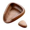 Wooden Coffee Bean Tray with Black Sprayer Wood Dish for Coffee Beans Large Capacity Coffee Grinders Accessories