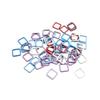 Hand-Knitted Anti-Unraveling Metal Safety Pin Stitch Markers for Knitting