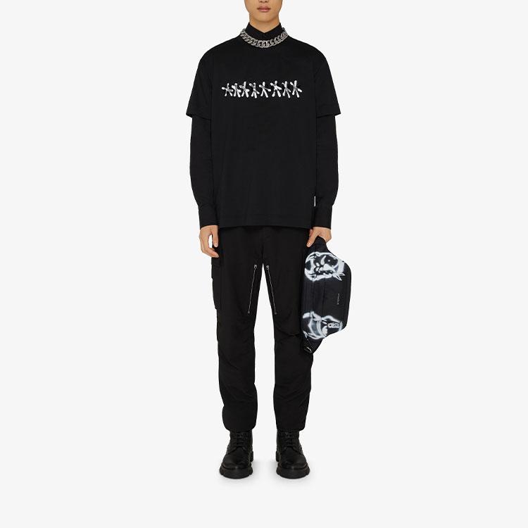 Givenchy SS22 T Shirt Men's Black BM718X3Y6B-001
