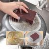 10Pcs Diamond Sand Sponge Brush Heavy Duty Stain Remover for Pot Pan Bottom Grease Grime Kitchen Cleaning