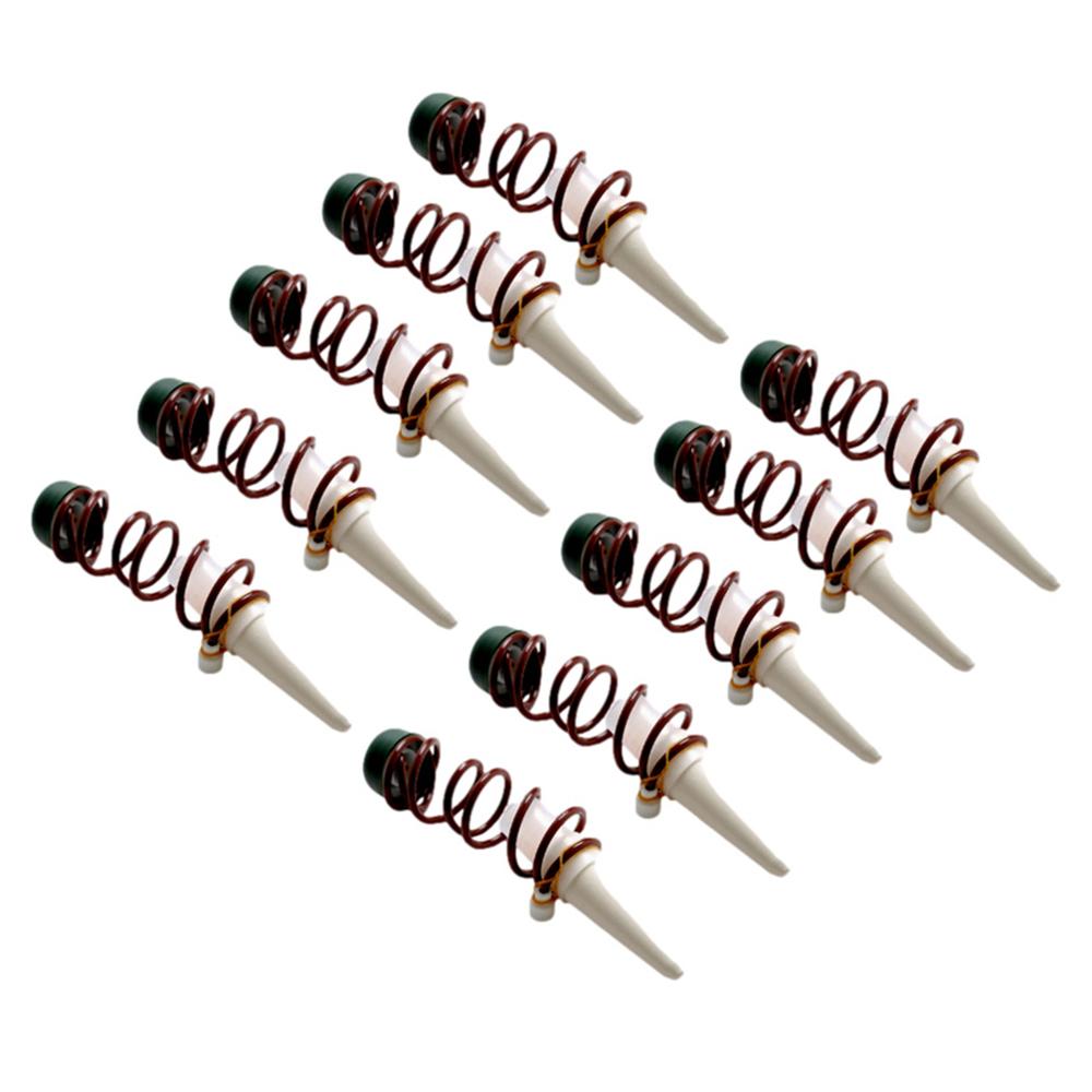 10Pcs PP+Ceramic Self-Watering Dripper Flower Pot Drip Irrigation Bonsai Automatic Watering Tool A