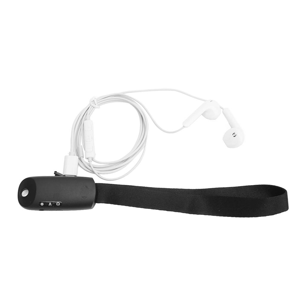 Keychain Voice Recorder MP3 AI Intelligent HD Noise Reduction Mini Voice Activated Recorder 16GB
