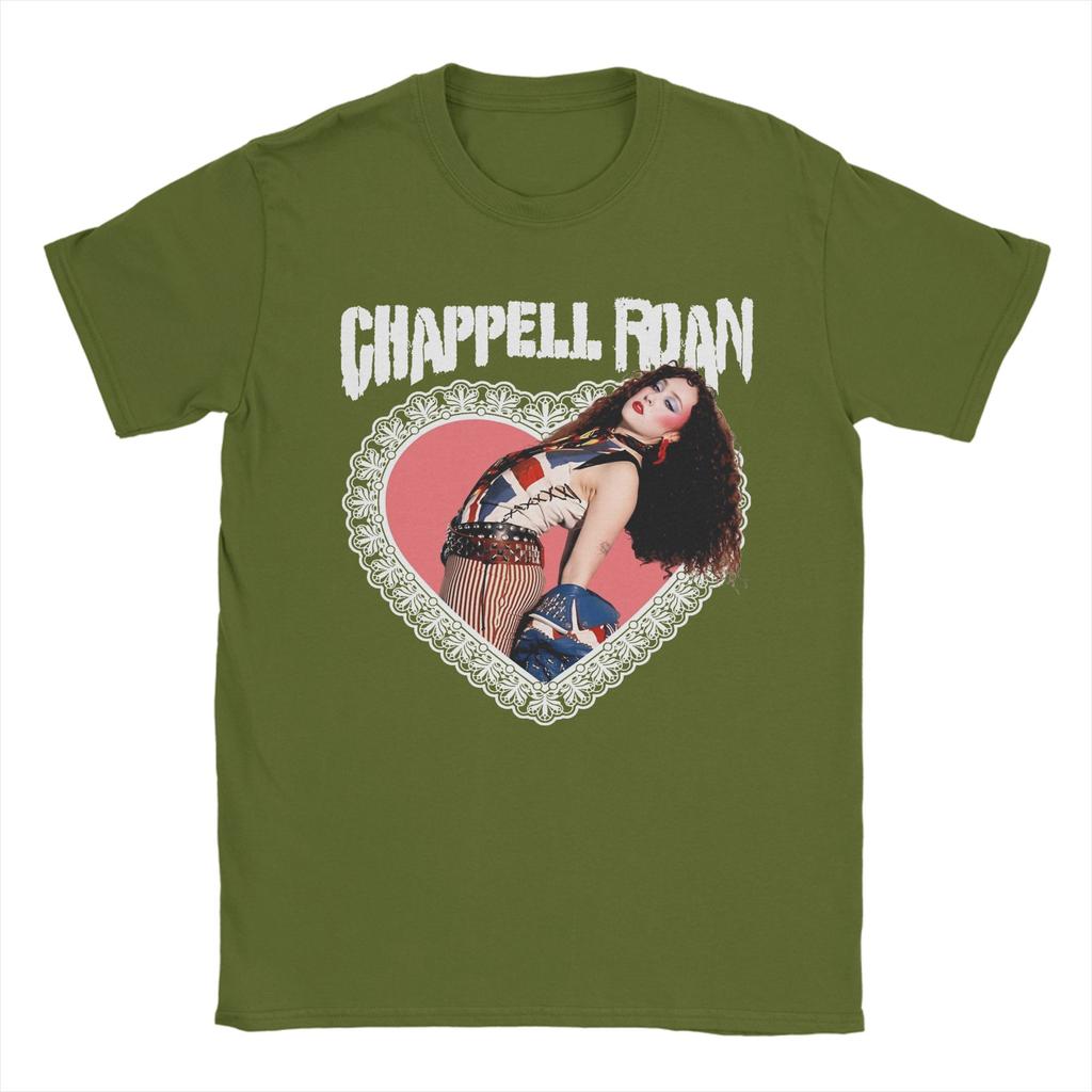 Creative Chappell Roan Midwest Princess TShirts Unisex O Neck Pure Cotton T Shirt Short Sleeve Tees Plus Size Clothes