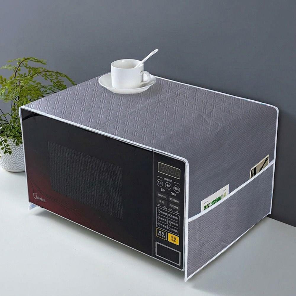 Oilproof Microwave Protective Cloth Dustproof Kitchen Appliance Cover  Kitchen Use