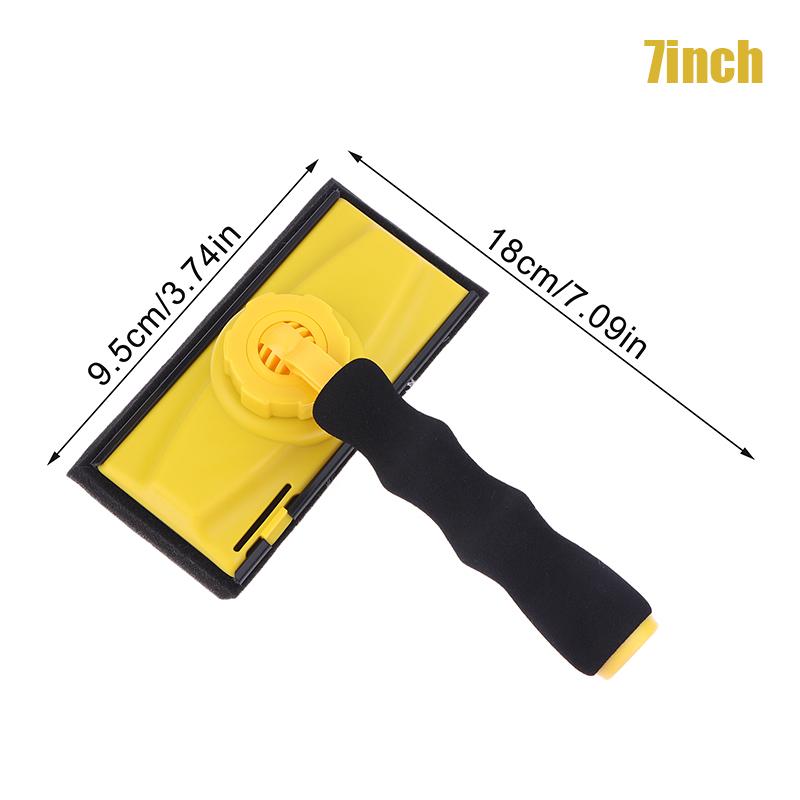 

Малярный кромочный триммер Улучшенные направляющие колеса Инструмент для покраски кромок Для стен, потолков, углов и молдингов | Аппликатор с малярной подушечкой 7 inch