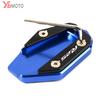 Motorcycle Accessories Picks Items For YAMAHA YZF R3 R25 2015-2018    CNC Kickstand Extension Pad Foot Enlargerment