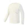Fitness Minimalist Sports Casual Training Comfortable Crew Neck Pullover Long Sleeve T-Shirt Men Tops Cotton-Candy-White A11M611209FIV
