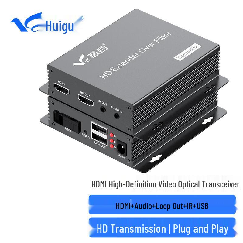 HuiGu HDMI/USB Fiber Optic Extender Series