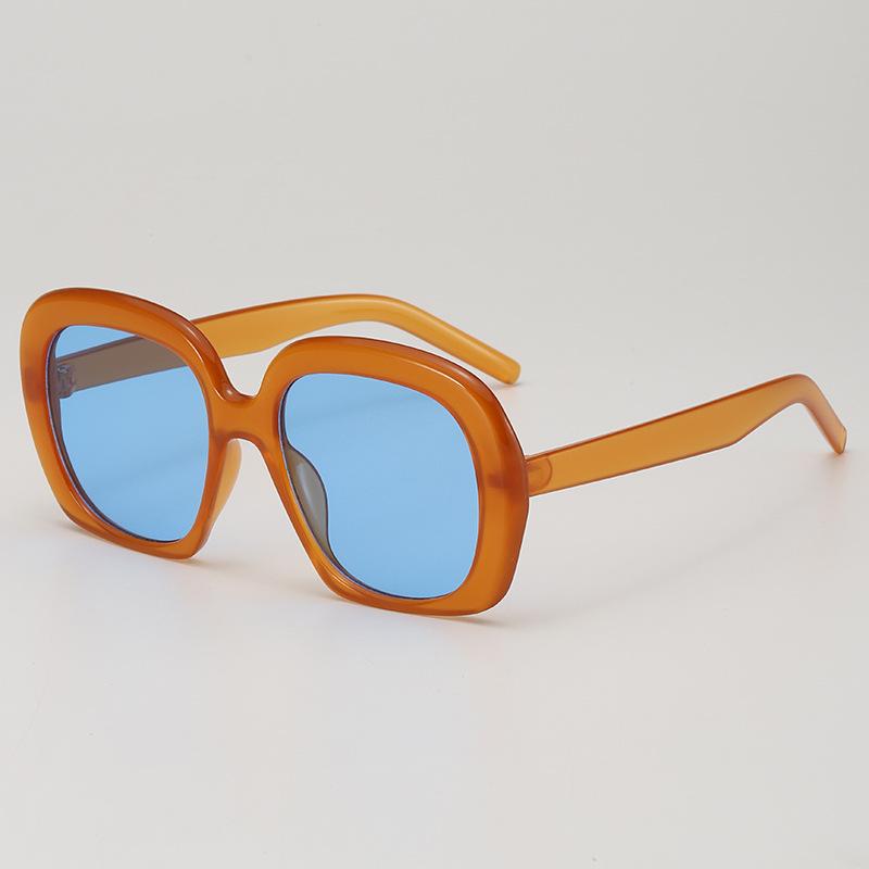 JYL TS Oversized Sunglasses UV Protection Face Slimming Style 6673