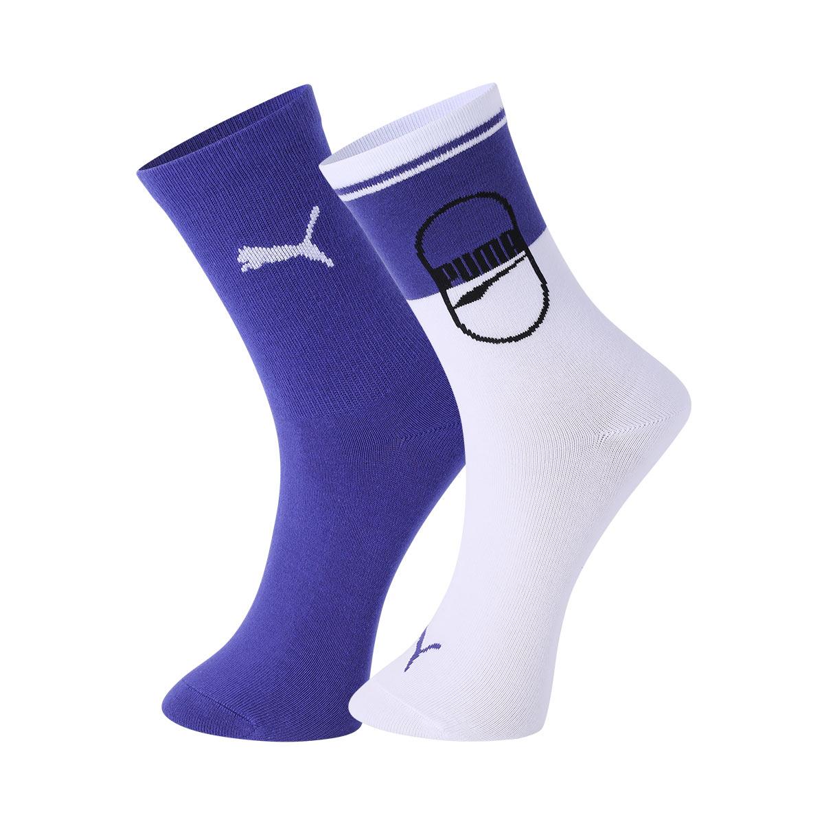 PUMA Knee High Socks Unisex 2 Pack 701229072-002 39/42