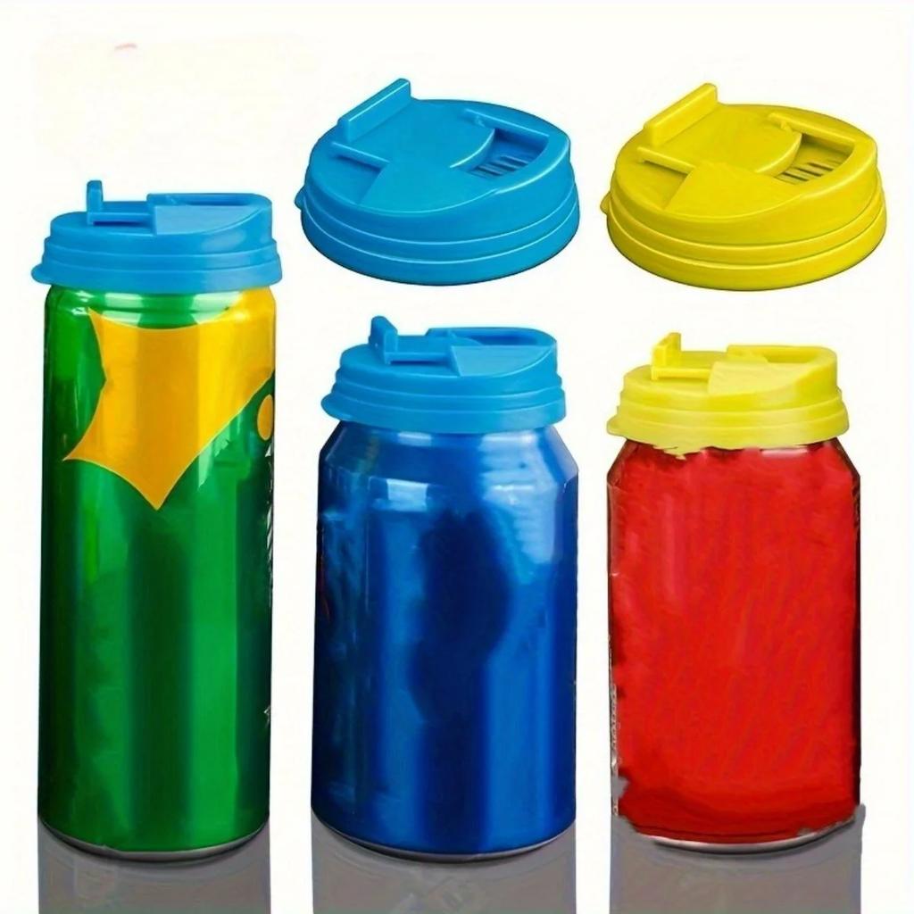 Reusable Soda Lid Cap Leak Proof Can Caps Soda Saver Caps Fizz Coke Drink Lid Soda Can Covers Bottle Top Lid