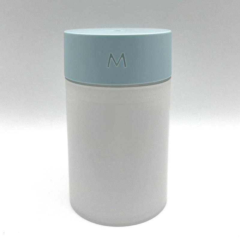 Umidificator USB cu Lumină de Noapte Colorată și Mini Purificator de Aer - Silențios, Compact pentru Utilizare în Dormitor