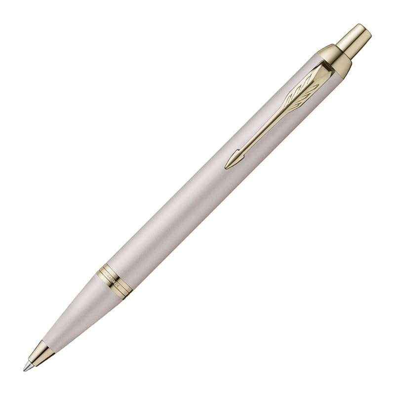 

PARKER hoodie ballpoint pen IM monochrome Champagne CHT Medium characters oily Comes in a gift box Officially imported product 2173273