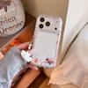 Sequin Edging Christmas Rabbit Phone Case for iPhone 14/15/16 Pro Max/17