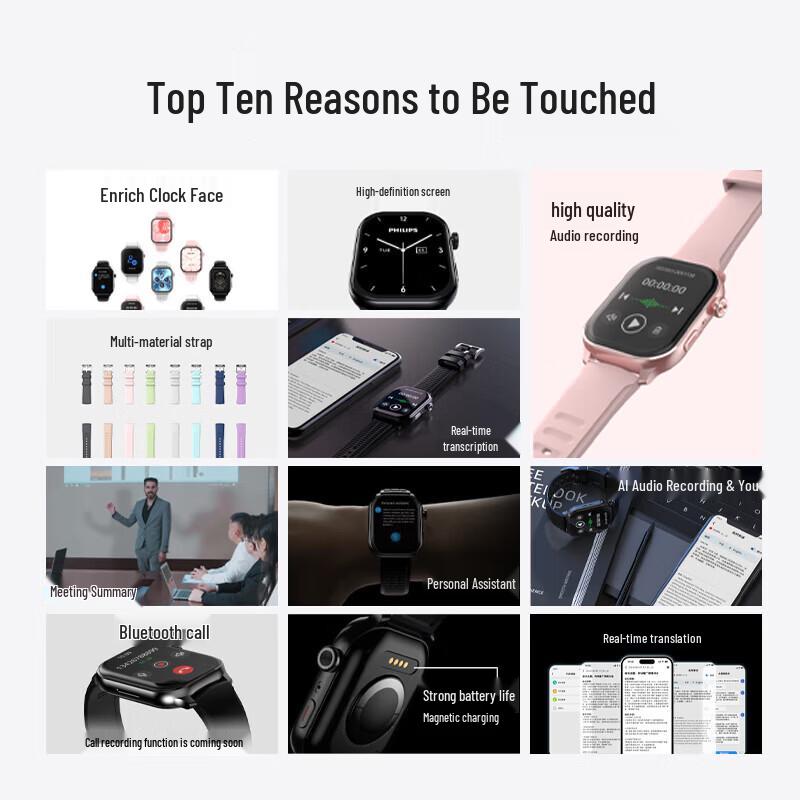 Philips D10 Wearable Voice Recorder (CN version)