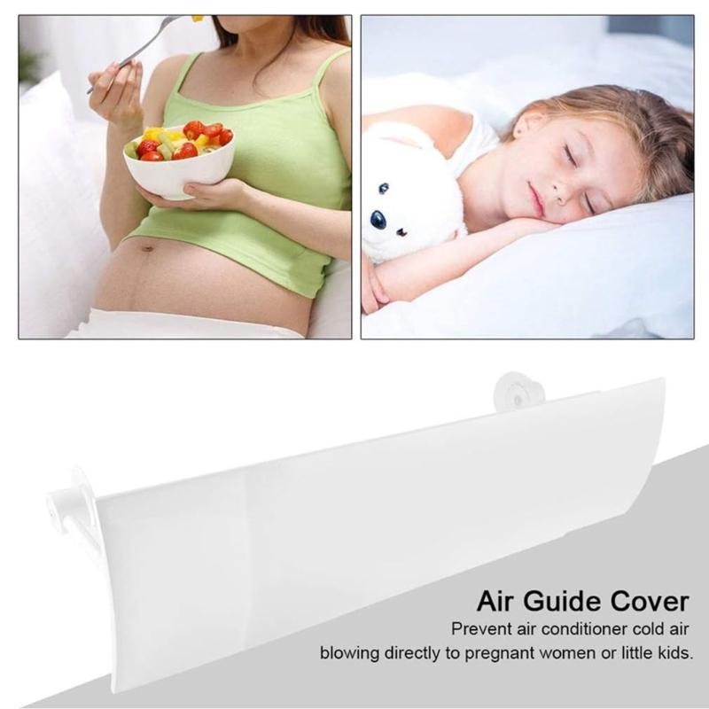 Retractable Air Conditioning Deflector Air Diverter Cover Anti Wind Baffles