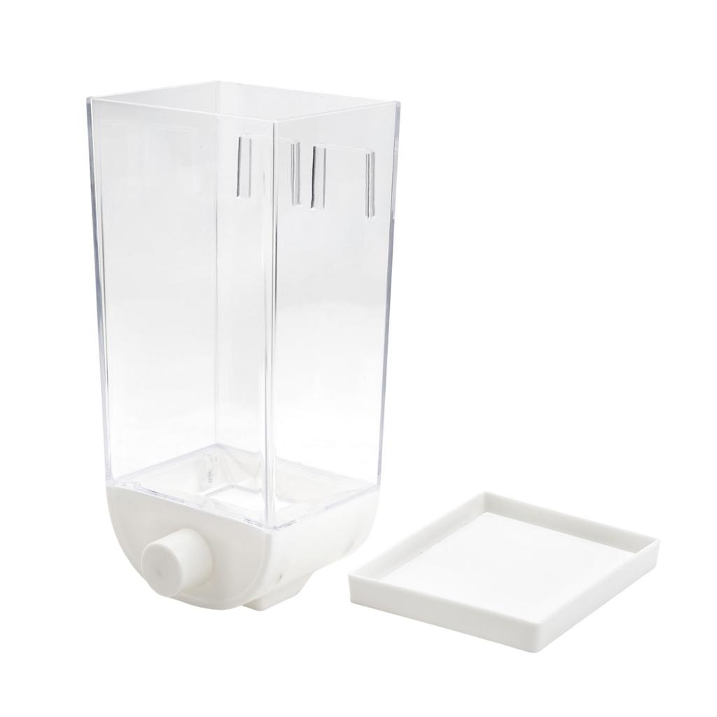 Pohodlné řešení pro skladování sypkých potravin Dávkovač cereálií Nádoba Montáž na stěnu