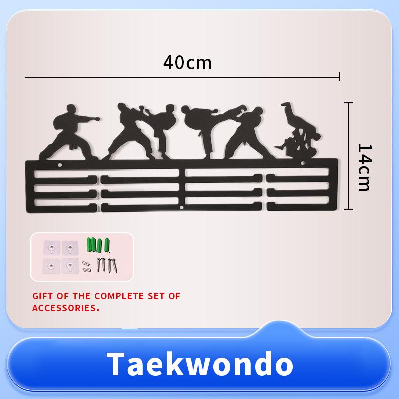 Factory Direct Custom Large Wall Hanger Metal Medal Display Rack for Bulk Medals & Awards Storage