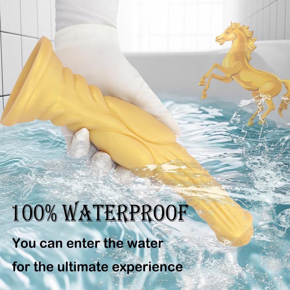 Silicone Large Horse Dildo with Suction Cup for Adults