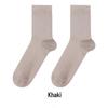 Langsha Men's Thin Modal Mulberry Silk Mid-Calf Business Socks