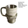 Funkenfangbecher Auto-Thema Kaffeetasse Retro-Motor Funkenfang-Design Trinkgeschirr für Auto-Liebhaber Mechaniker Geburtstags-Weihnachtsgeschenke