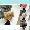 Schicke Vintage-Kette Kleine quadratische Tasche Trendig Sommer 2024 Schulter Crossbody