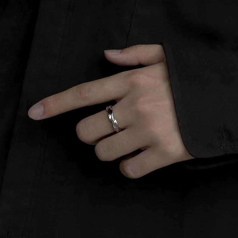 Inel Ajustabil pentru Bărbați Moebius - Luxos, High-End, Design Elegant pentru Băieți